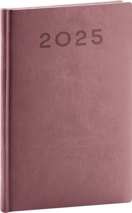 Týdenní diář 2025 Aprint Neo růžový