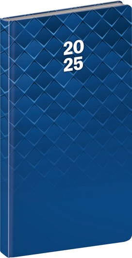 Kapesní diář 2025 Cambio modrý