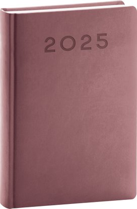 Denní diář 2025 Aprint Neo růžový