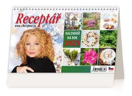 Receptář 2025 - stolní kalendář