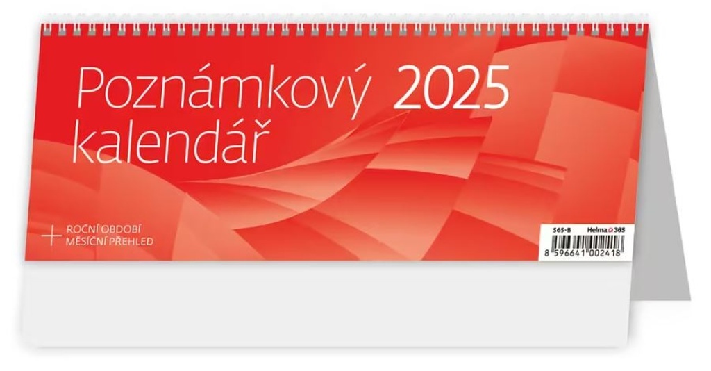 Poznámkový kalendář Office 2025 - stolní kalendář
