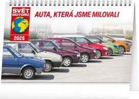 Svět motorů 2025 - stolní kalendář