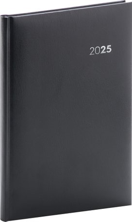 Týdenní diář Balacron 2025 černý