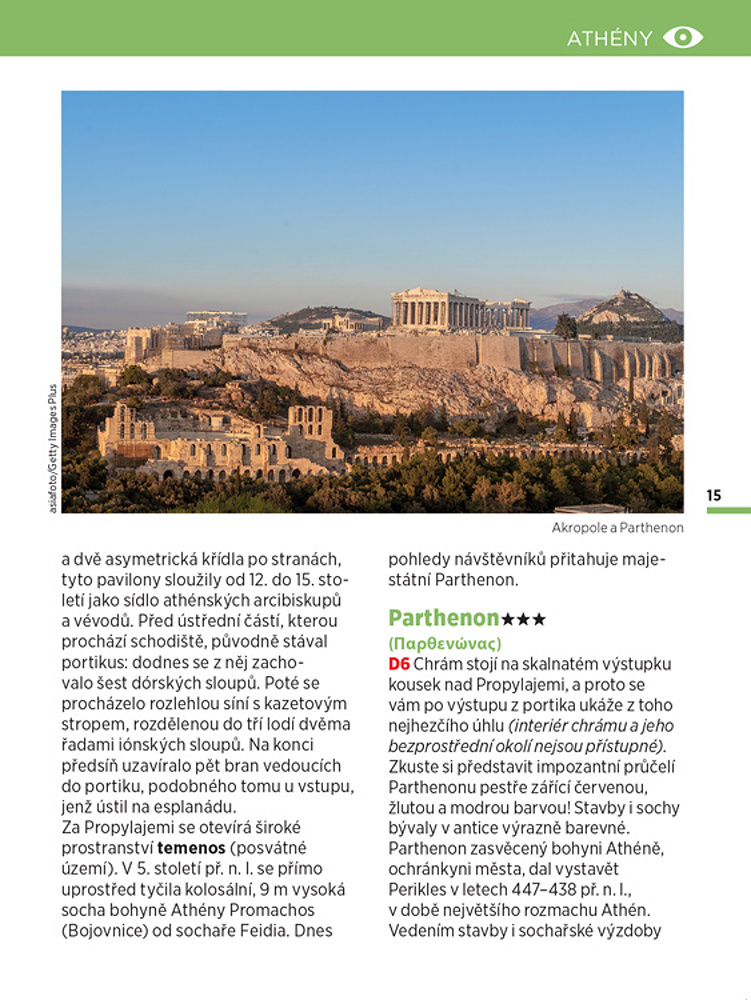 Peloponés a Athény Víkend