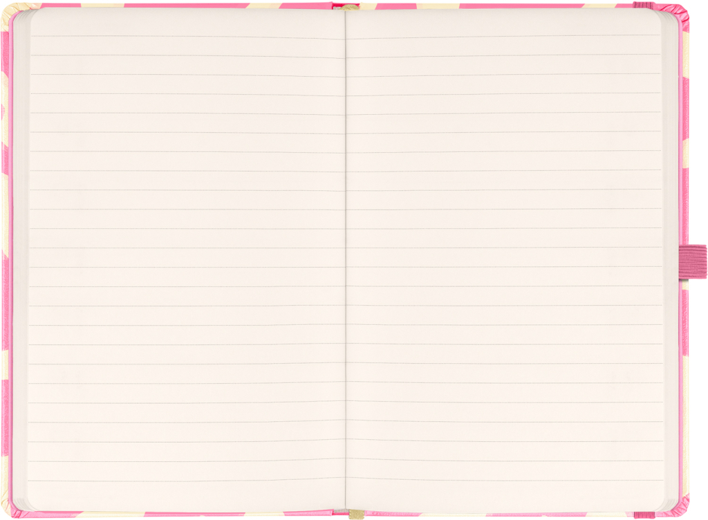 Notes Růžová linkovaný