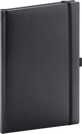 Notes Balacron černý linkovaný