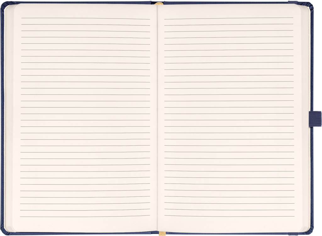 Notes Balacron tmavě modrý linkovaný