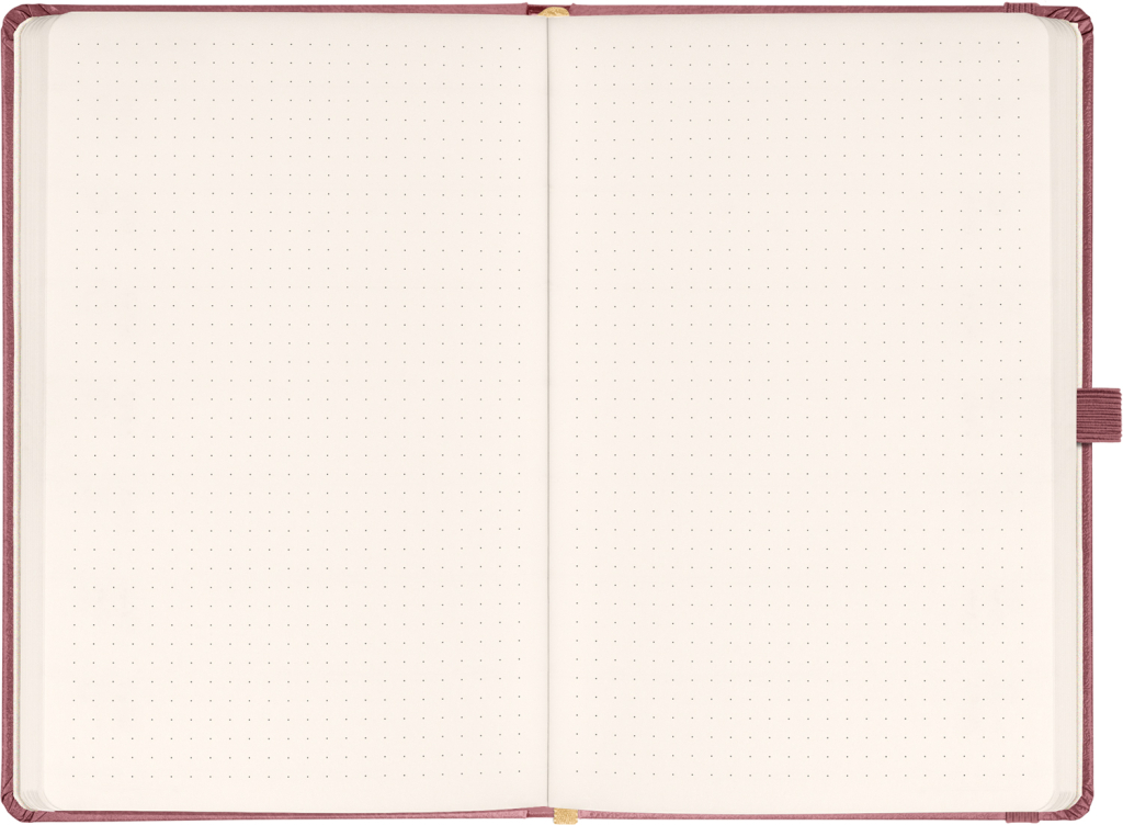 Notes Aprint Neo růžový tečkovaný
