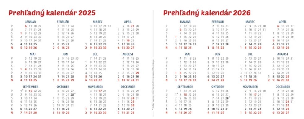 Zvyky a tradície 2025 - stolový kalendár