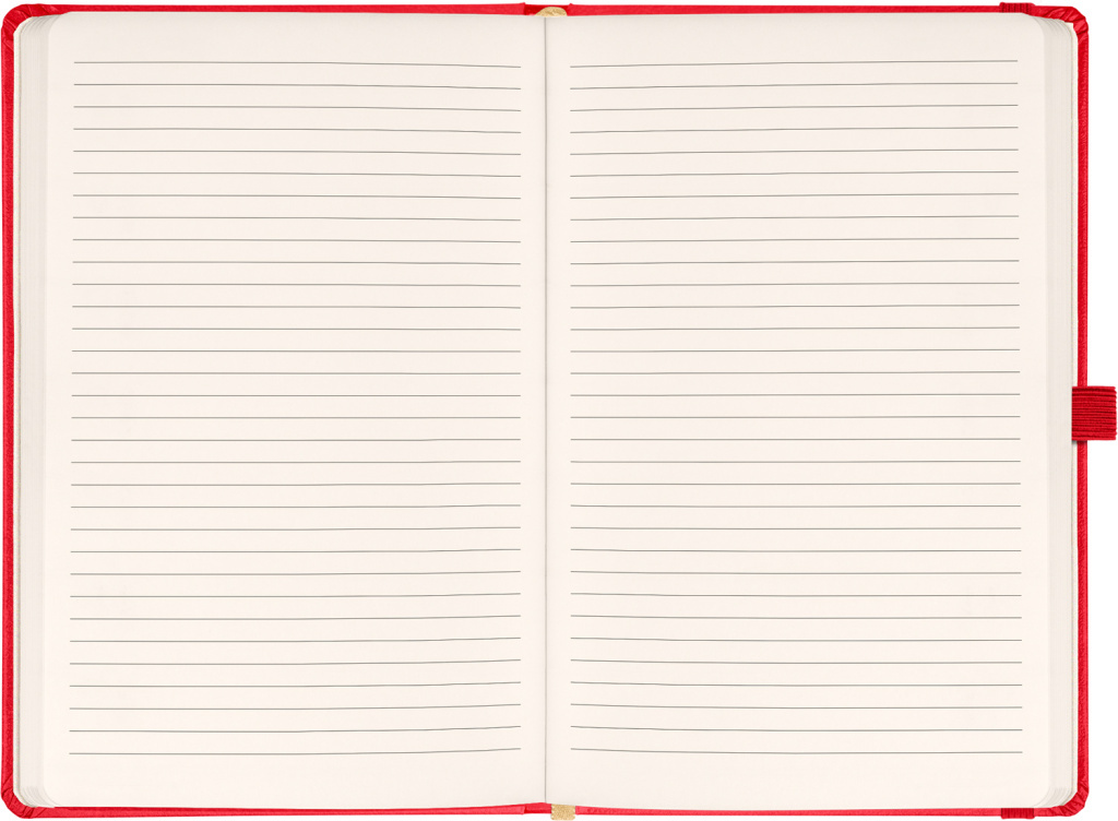 Notique Notes Aprint červený linkovaný