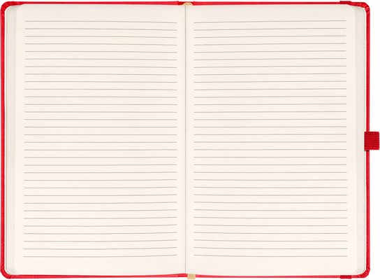Notique Notes Aprint červený linkovaný