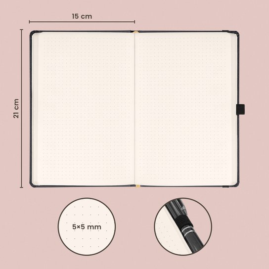 Notique Notes Balacron černý tečkovaný
