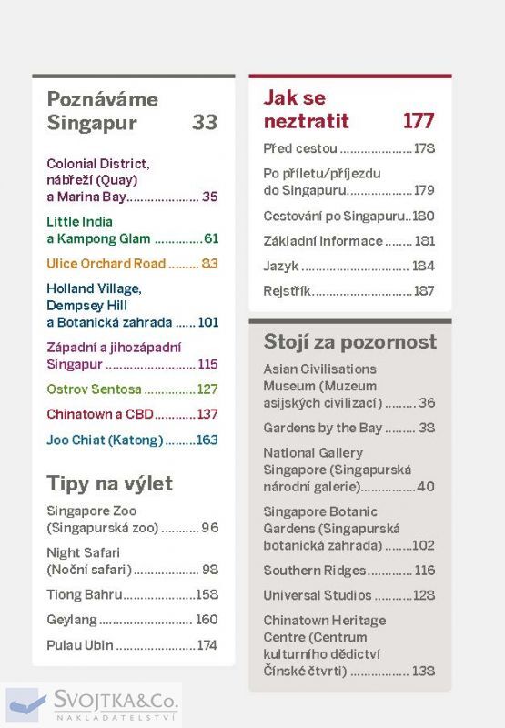 Singapur do kapsy