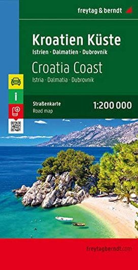 Automapa Chorvatsko pobřeží 1:200 000