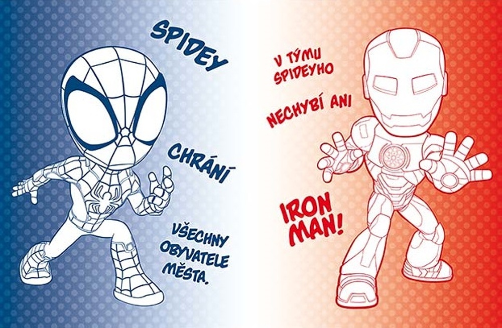 Omalovánky s tetováním Spidey