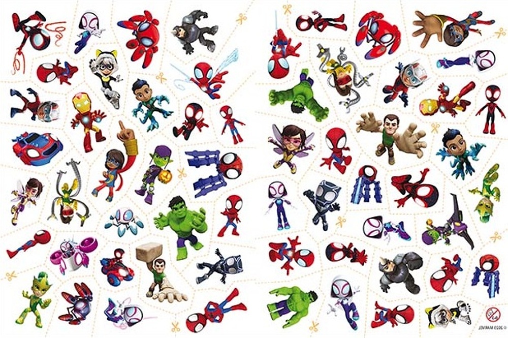 Omalovánky s tetováním Spidey