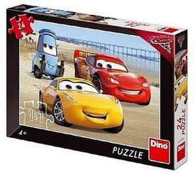 Puzzle 24 Auta na pláži