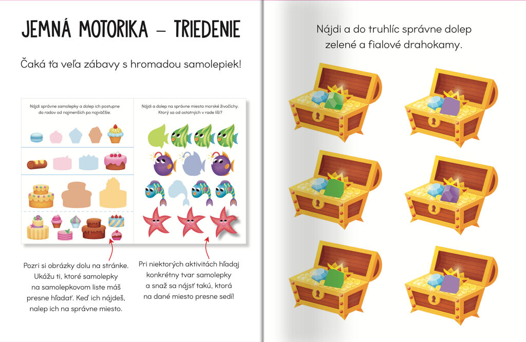 Jemná motorika Triedenie