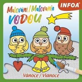 Malování/Maľovanie vodou Vánoce/Vianoce