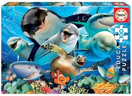 Puzzle Podvodní selfie