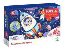 Puzzle Doprava: Výlet do vesmíru 30 dílků