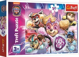 Puzzle Tlapková patrola Hrdinové z města 30 dílků
