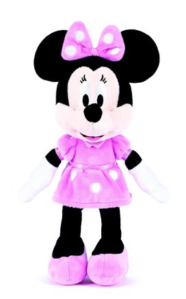 Minnie růžové šaty 30 plyš