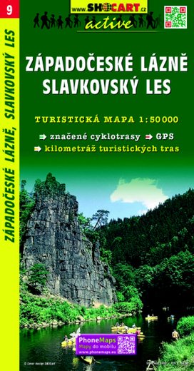 Západočeské lázně Slavkovský les 1:50 000