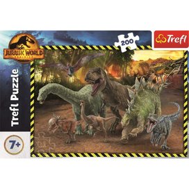 Puzzle Jurský svět Nadvláda 200 dílků