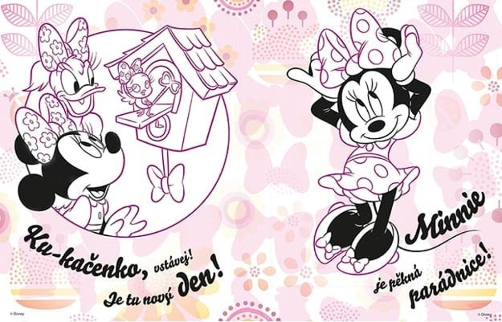 Omalovánky s tetováním Minnie