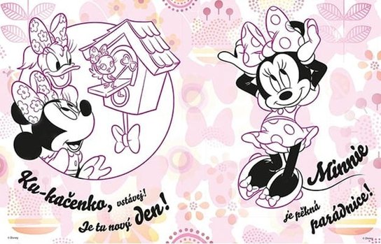 Omalovánky s tetováním Minnie