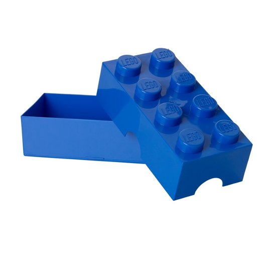 LEGO box na svačinu modrá