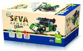 Stavebnice SEVA Armáda Bitva plast 958 ks