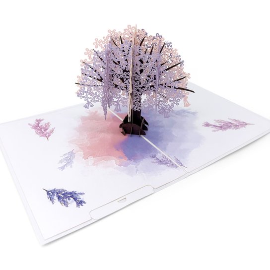 3D přání Kvetoucí Sakura