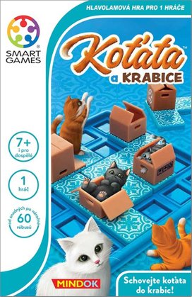 Koťata a krabice
