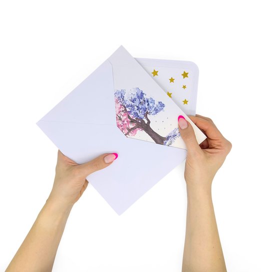 3D přání Kvetoucí Sakura