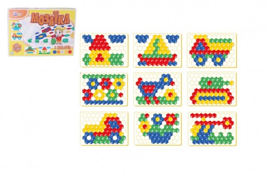 Mozaika klobouček 127 ks