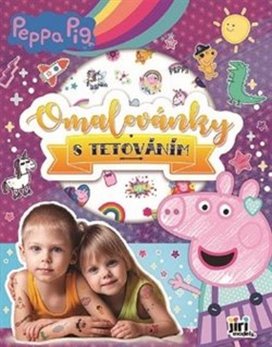 Omalovánky s tetováním Peppa Pig