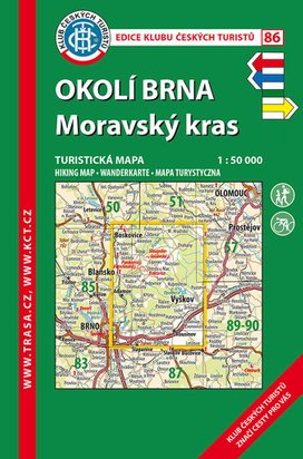 KČT 86 Okolí Brna Moravský kras