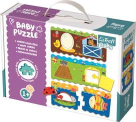 Baby puzzle Tvary