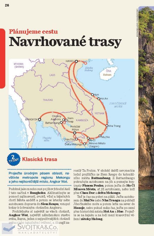 Vietnam, Kambodža, Laos a severní Thajsko