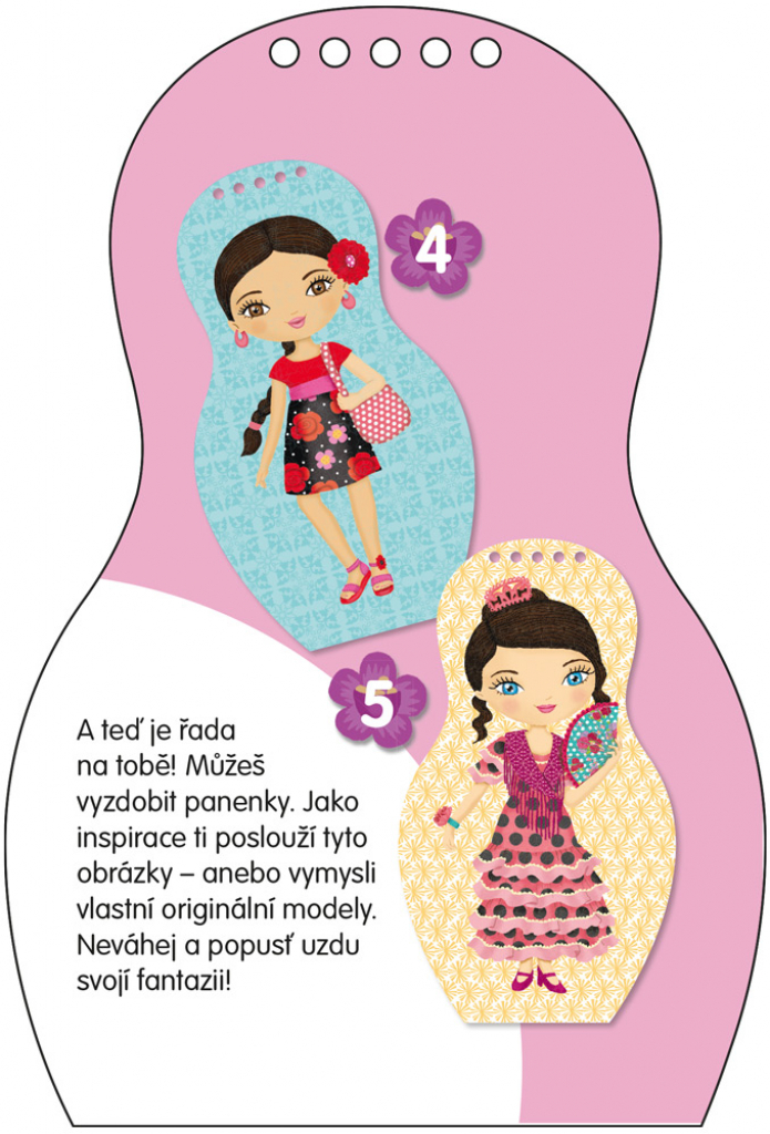 Obliekame španielske bábiky INES