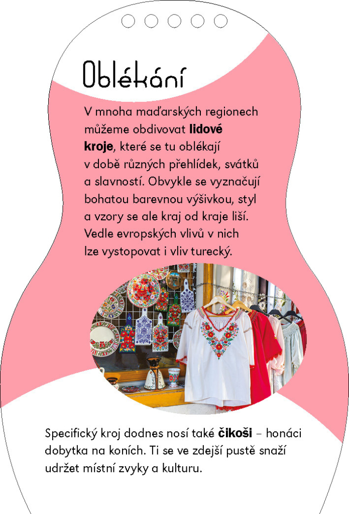 Oblékáme maďarské panenky Sára