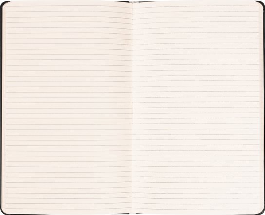 Tucson černý/růžový linkovaný notes