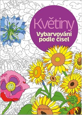 Vybarvování podle čísel Květiny