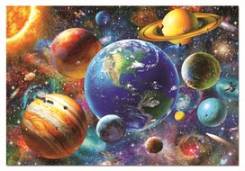 Puzzle Sluneční soustava