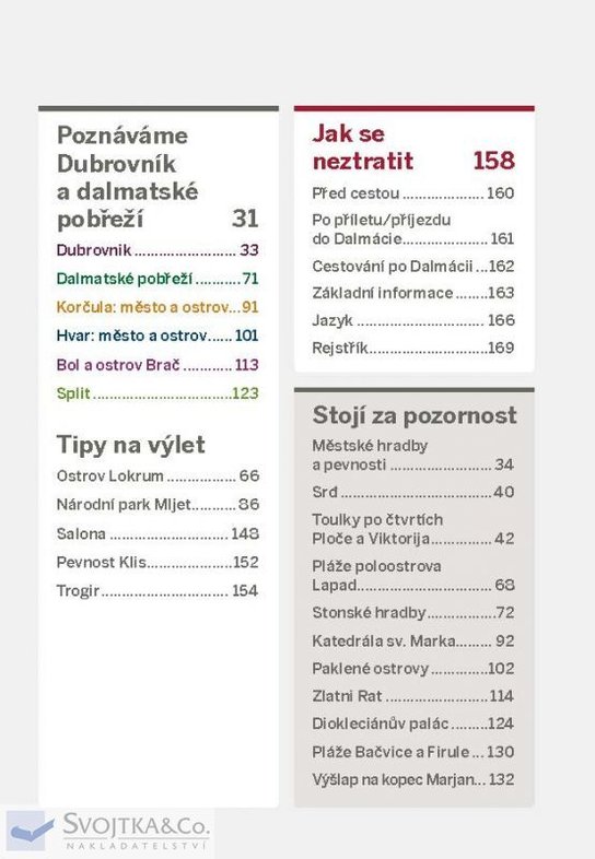 Dubrovník a dalmátské pobřeží do kapsy
