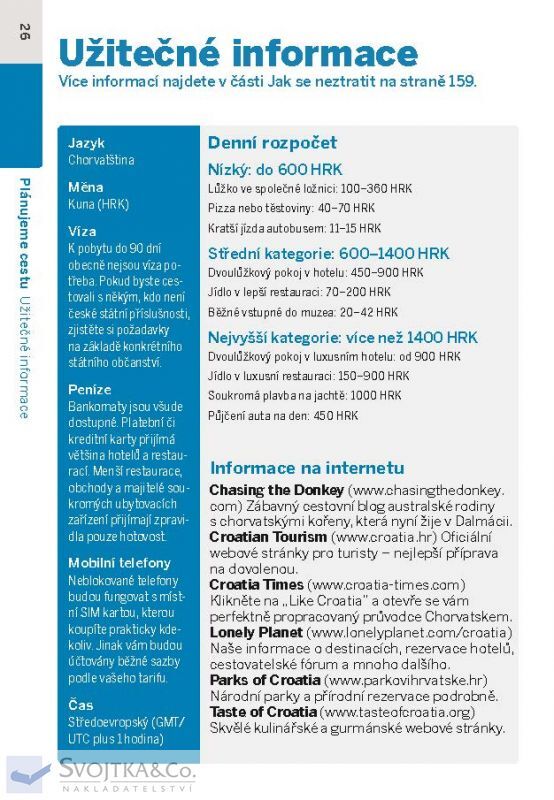 Dubrovník a dalmátské pobřeží do kapsy