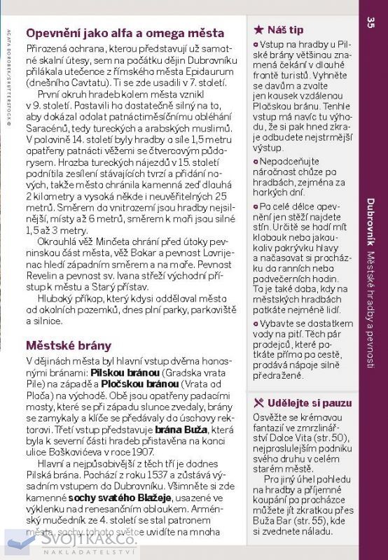 Dubrovník a dalmátské pobřeží do kapsy