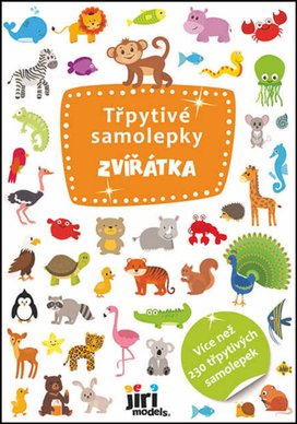 Třpytivé samolepky Zvířátta